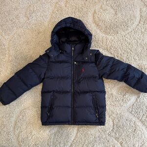 Polo Ralph Lauren Navy Puffer Jacket